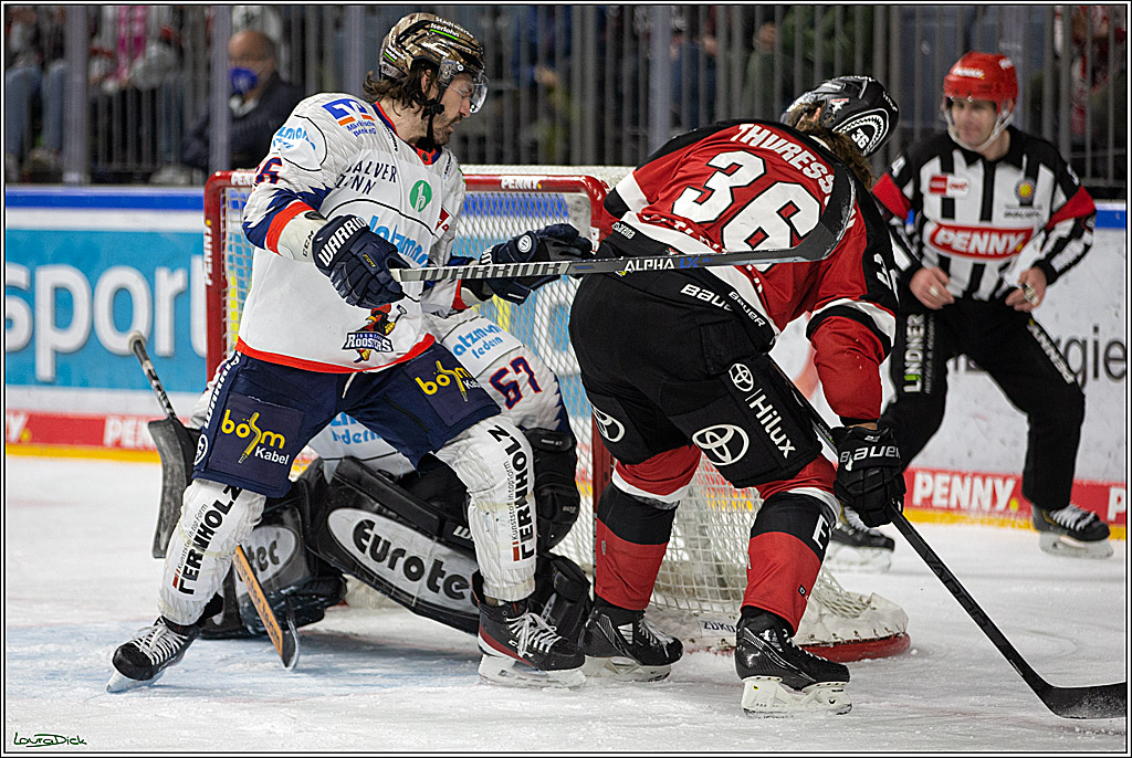 PENNY DEL;  Koelner Haie - Iserlohn Roosters; Koeln, 01.03.2022